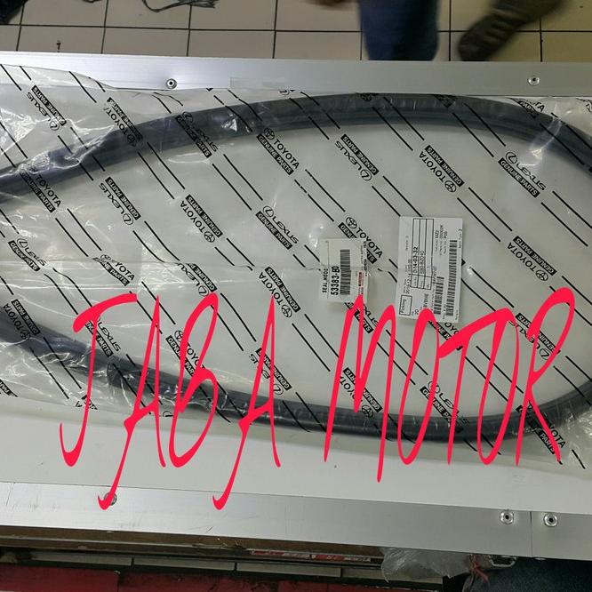 Karet Kap Mesin Rush-Terios-Karet Louver Cowl Rush-Terios Original
