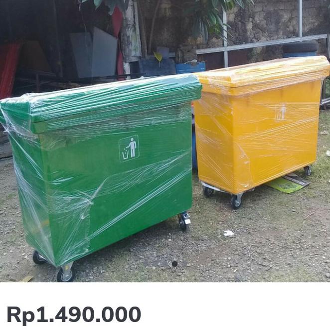 Tempat Sampah/Tong Sampah Besar Roda