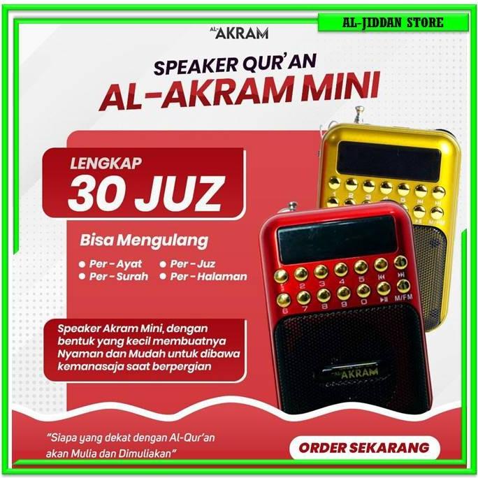 Speaker Murotal Murottal AlQuran Quran Digital 30 Juz Al-Akram Mini