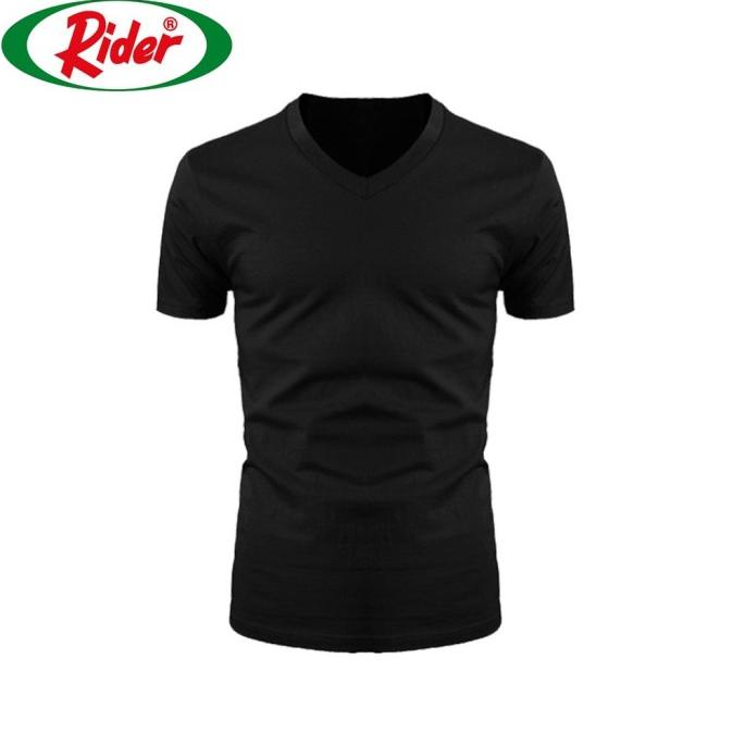 Kaos Dalam Rider Xtracool Tshirt Pria R259B(',') V-Neck(',')