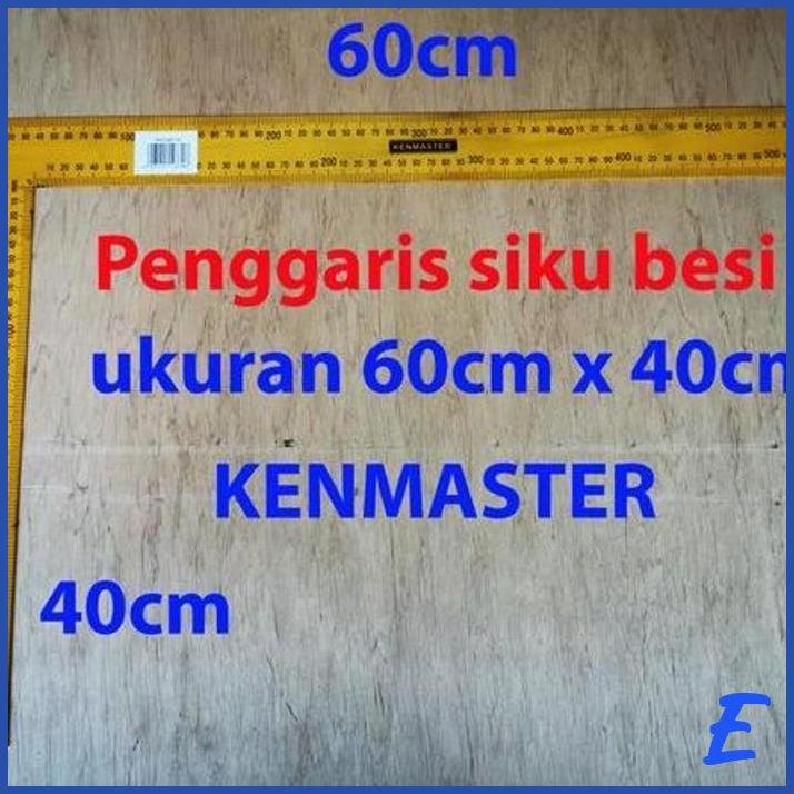 

| WR | PENGGARIS SIKU BESI 60CM X 40CM BESI TEBAL BESI SIKU KENMASTER