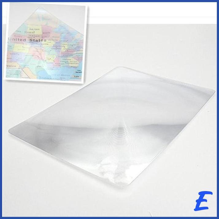 

| WR | 24.5X17CM KACA PEMBESAR MAGNIFIER MAGNIFYING CARD FRESNEL LENS