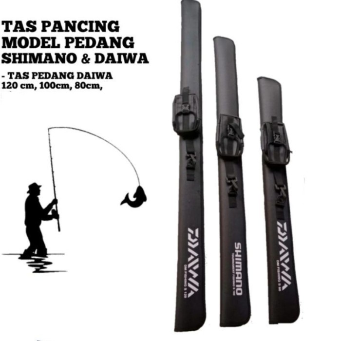 Promo Tas Joran Daiwa Hard Case Pedang 80Cm - 100Cm - 120Cm