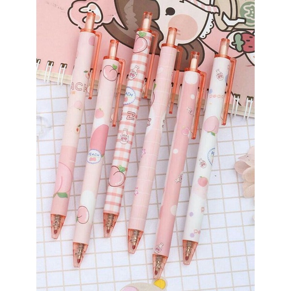 

Pulpen gel pink lucu