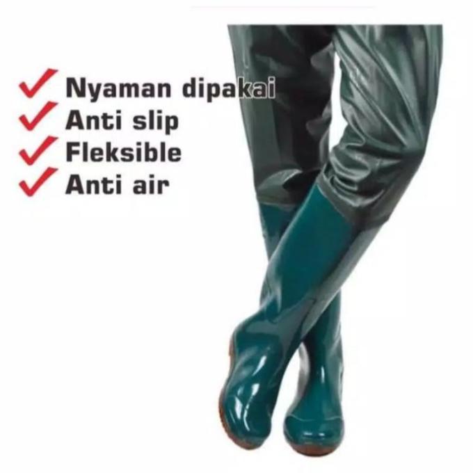 sepatu boot sawah petani mancing peternak kebun