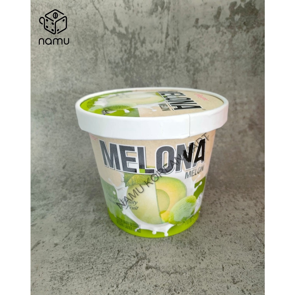 Binggrae Melona Tub 710ml / Es Krim Rasa Melon / Es Krim Korea / Korean Ice cream