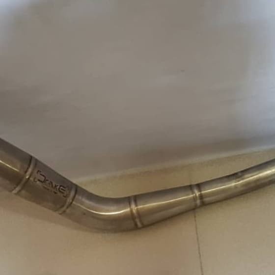 {Second} knalpot leher header aerox drake r9 Limited