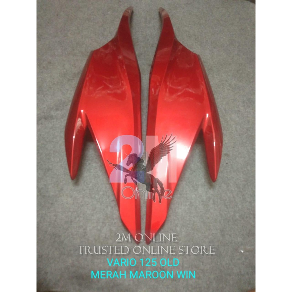 Cover Body Vario 125 Old Maron Merk Win 83500-Kzr-600 83600-Kzr-600