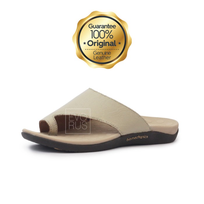 Scholl Tpc7 Leather Sandal 100% Original - Sandal Wanita Kulit Asli
