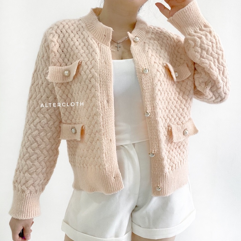 [AMAZED PEOPLE] alter.cloth - RESIA CARDI Atasan Wanita Lengan Panjang Longsleeve Kardigan Korea
