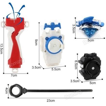 Hot 4Pcs Beyblade Burst Toys Set With Launcher Stadium Metal Fight