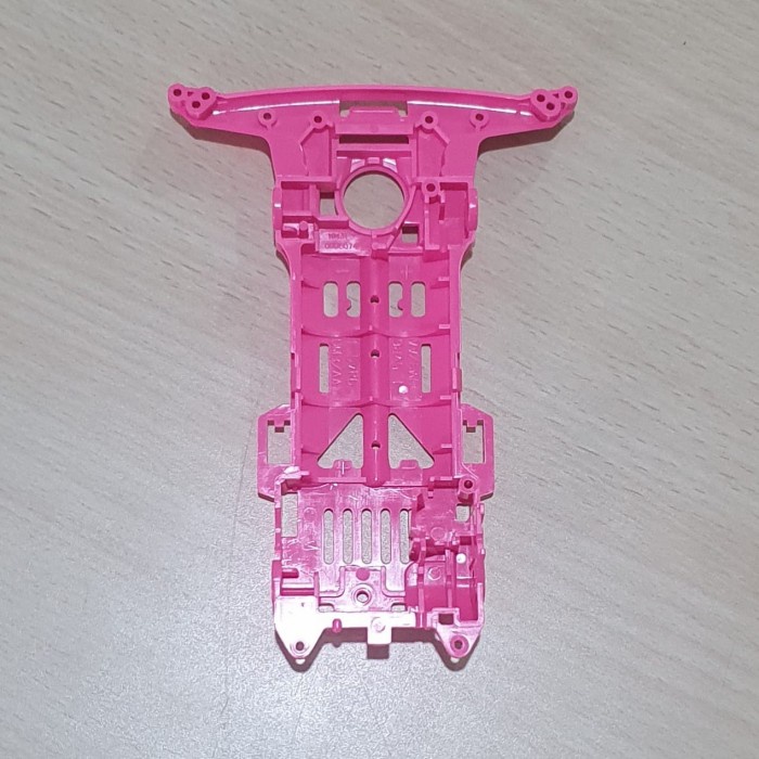 Tamiya Super 2 Chassis Flourescent Pink