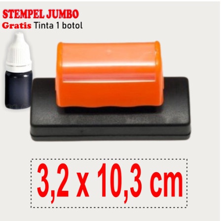 

Stempel Flash Custom Ukuran Jumbo Stampel Besar Ukuran 9 x 12 cm bisa