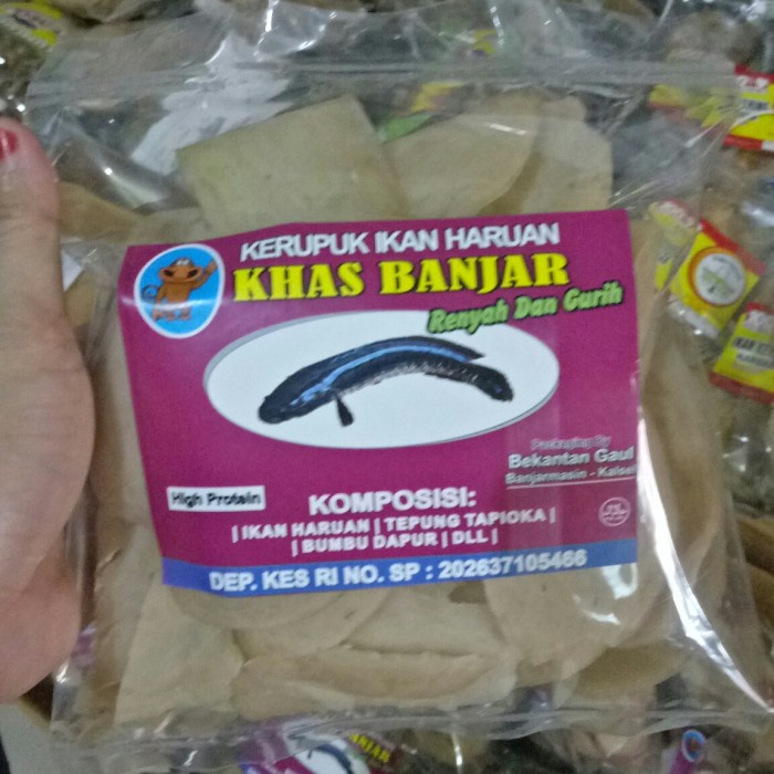 

>>>>>] kerupuk ikan haruan