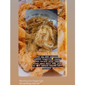 

Kripik Singkong Kriuk Pedes Daun Jeruk 250Gr