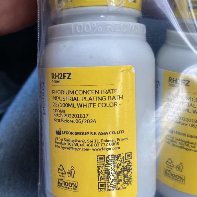 :=:=:=:=] Rodhium Legor RH2FZ 500ml Siap pakai (50ml RH2FZ + 450ml Aquabidest)