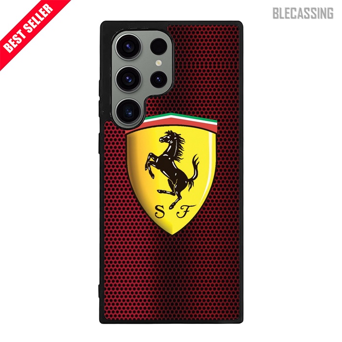Hardcase Casing Samsung Galaxy S23 S22 S21 S20 S10 S9 S8 Note 20 10 9 FE Plus Ultra 5G Custom Ferrar