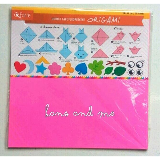 

Origami Dua Sisi - Double Face 20X20 Cm