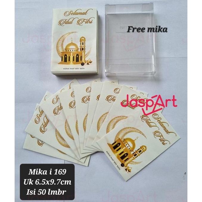 

siap kirim] AMPLOP LEBARAN HARI RAYA IDUL FITRI MIKA ISI 50 LEMBAR - mik_i_169