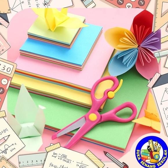

Kertas Lipat Origami Warna 2 Sisi 100 Lbr / 13 X 13Cm At0057