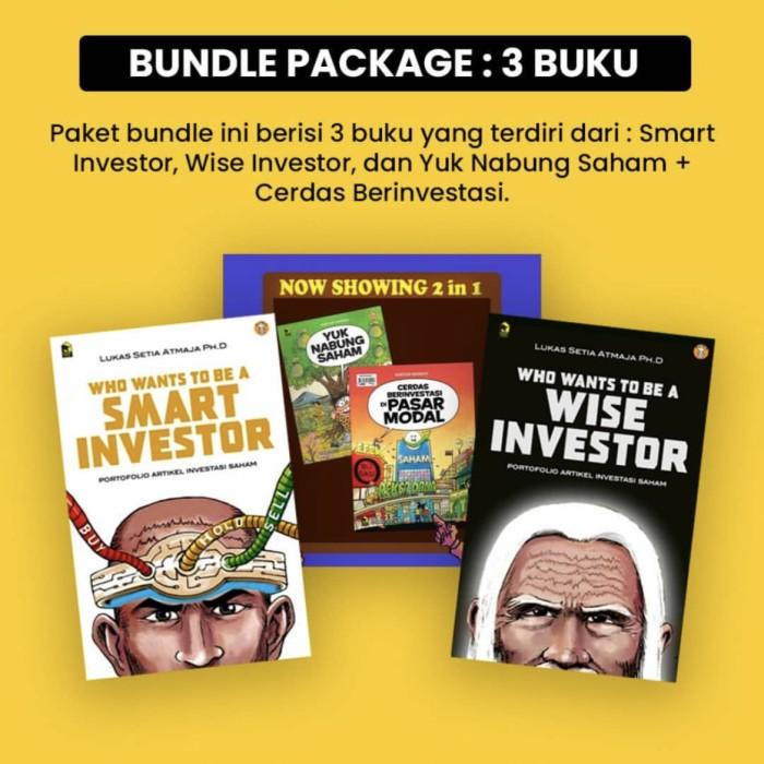 

Bundle Of 3-Smart, Wise & Yuk Nabung Saham-Lukas Setia Atmaja&Thomdean 092