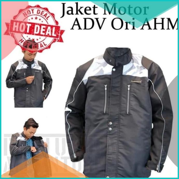Jaket ADV Ori AHM Honda Motor Jacket Apparel Touring Safety Ridding 16