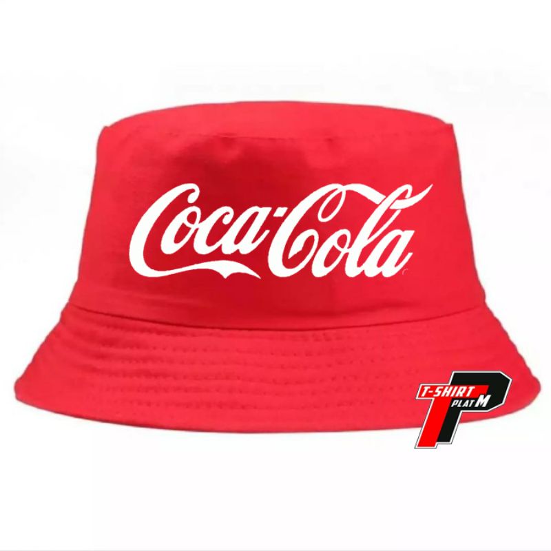 Topi Bucket Coca-Cola
