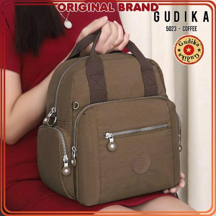 BISA COD - GUDIKA BAG 5023 TAS RANSEL MULTIFUNGSI GUDIKA WANITA ORIGINAL IMPORT