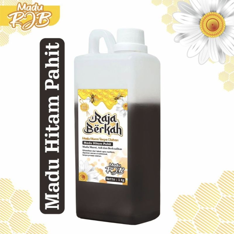 

Madu Asli 100% Murni Hitam Pahit 1 KG 1Kilogram 100% Pure Natural Raw Honey