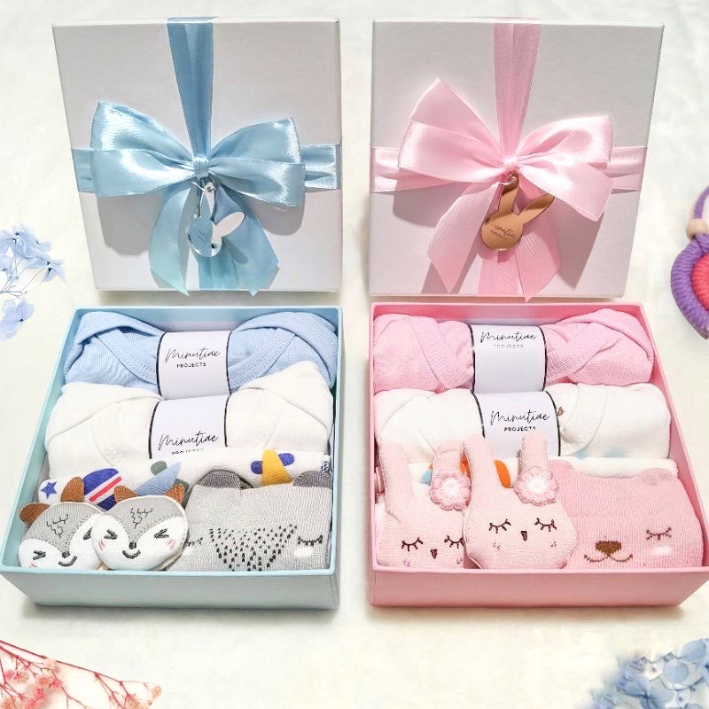 [BABY'S NEEDS] Minutiae Projects MINI Hampers Bayi Kado Lahiran Hampers Baby Boy & Girl Newborn Baby