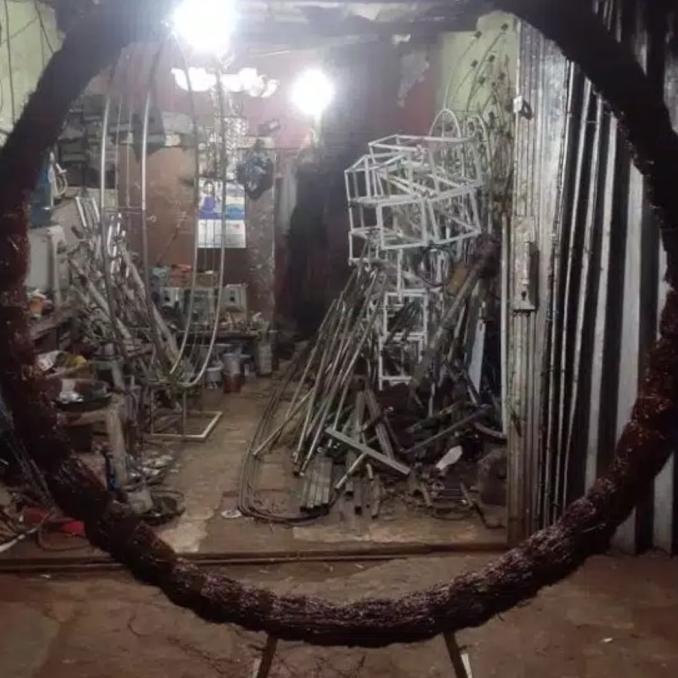 TERMURAH RING BACKDROP AKAR DEKORASI