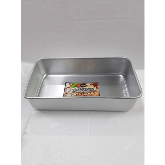 Multi Pan Maspion 26 X 15 Cm Food Pan Alumunium Multipan 2615 Loyang