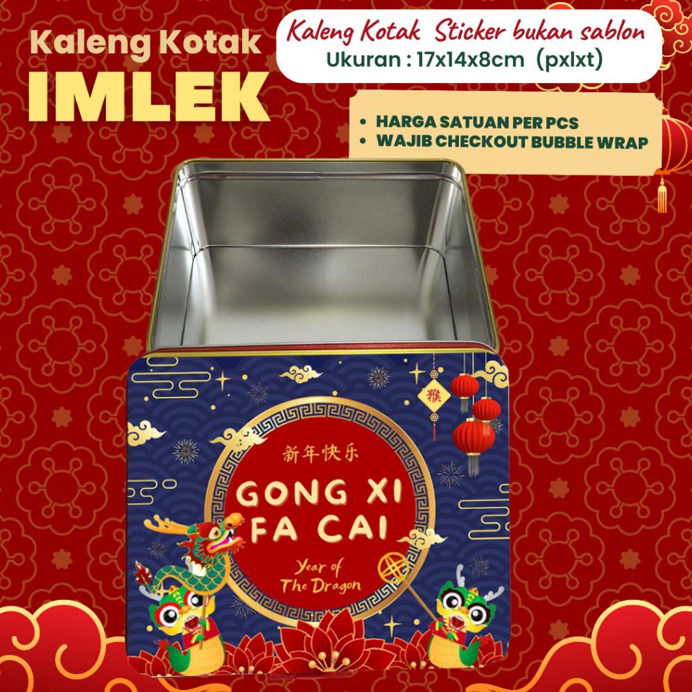 

Sale !! Kotak Hampers Imlek Kaleng Navy Shio Naga Gong Xi Fa Cai17X14X8 Cm Chinese New Year Dragon 2024 / Box Sincia Peyimpanan Kue Kering By Soogan Terlaris