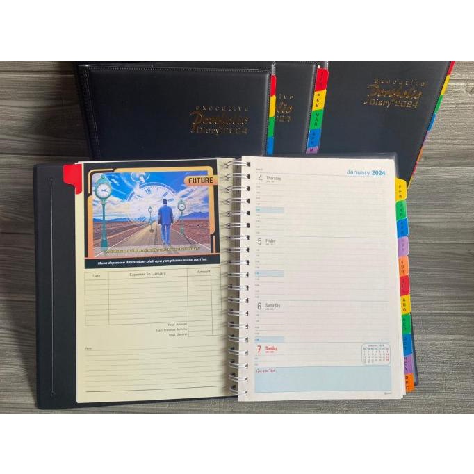 

Buku Agenda Executive Fortfolio Diary 2024