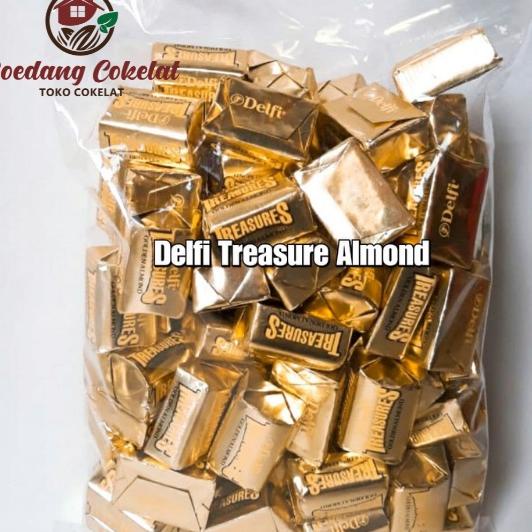 

Coklat Delfi Treasures Almond Cookies 1Kg (96Pcs)