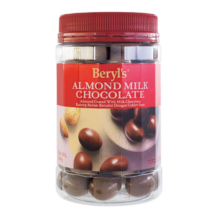 

Coklat Beryl'S Almond Lk Jar 450Gr