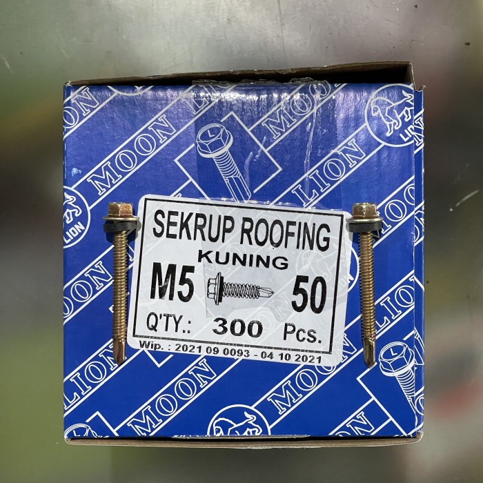 Skrup Roofing M5x50 Lion Bait Drilling 2 in Lion