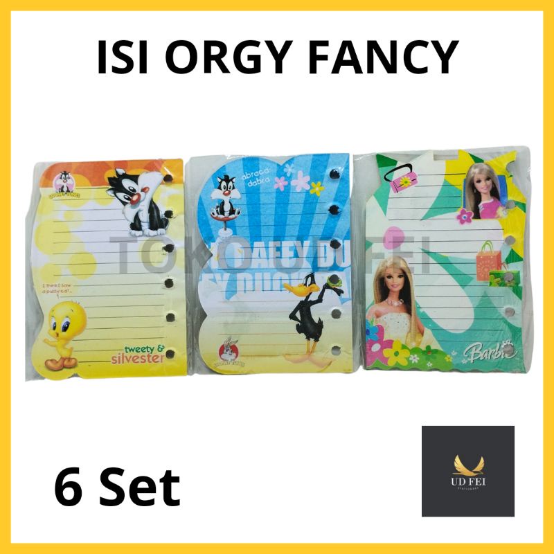 

(1 SET) isi orgy fancy/ isi orgy/ isi orgy fancy murah