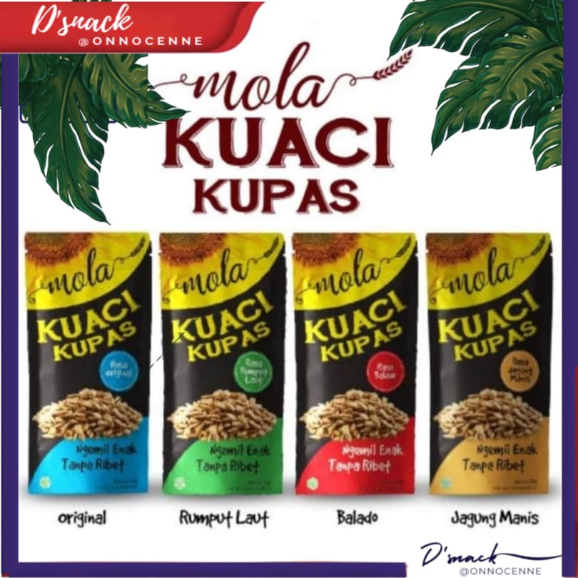 

Kuaci Kupas Panggang MOLA / Biji Bunga Matahari 50g 2SXKC