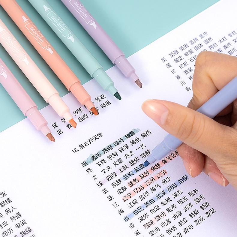 

Populer Highlighter Pastel Double Tip 6 Colors Warna/Penanda Penyorotan Buku Teks Siswa/Hadiah Siswa Anak-Anak/Stabilo Isi 6 Warna Pastel