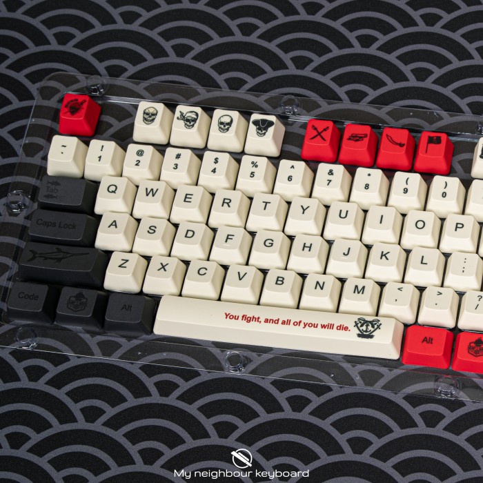 Pirate Theme PBT Dye Sub Keycaps / Keycap Set