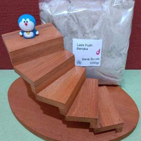 

Lada Putih Bubuk Murni 1 Kg Bangka / Pure White Pepper Powder 1000 Gram / Rempah / Bumbu Masak / Spices / Merica