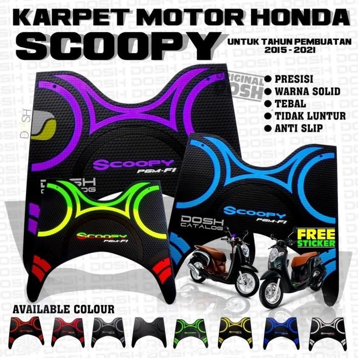 KARPET MOTOR SCOOPY - KARPET SCOOPY 2021 - KARPET SCOOPY - ALAS KAKI