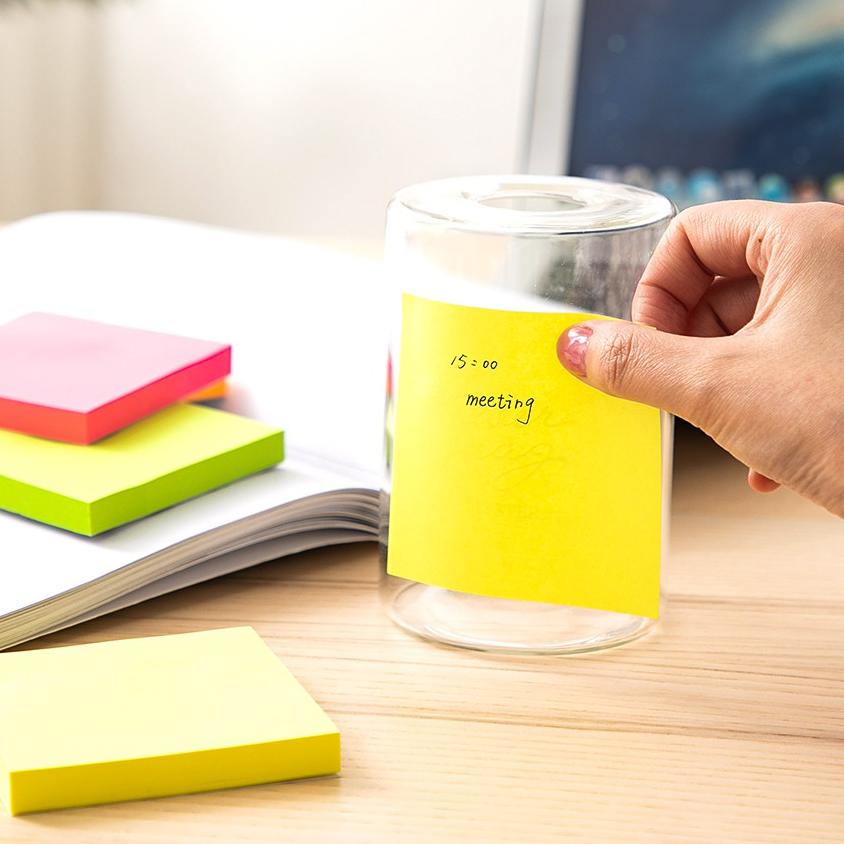 

Deli Memo Tempel Stiy Notes 100Sheets Ea03003