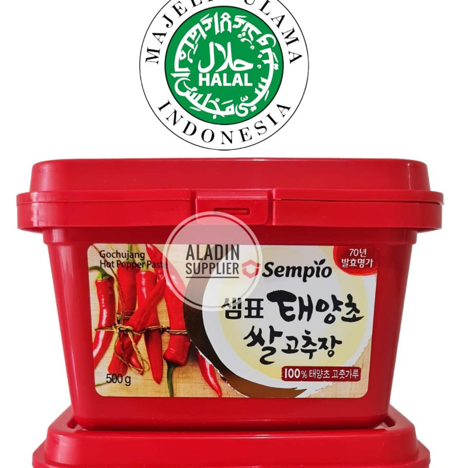 

Sempio Gochujang Halal 500 Gr Sambal Gochujang Pasta Korea Saus Saos