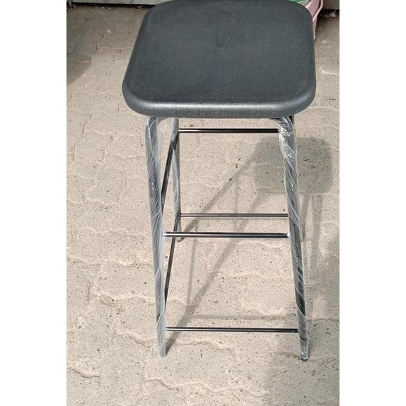 Rub Kursi Baso Bangku Bar Plastik Bulat Tinggi 75Cm Zuwi.Official