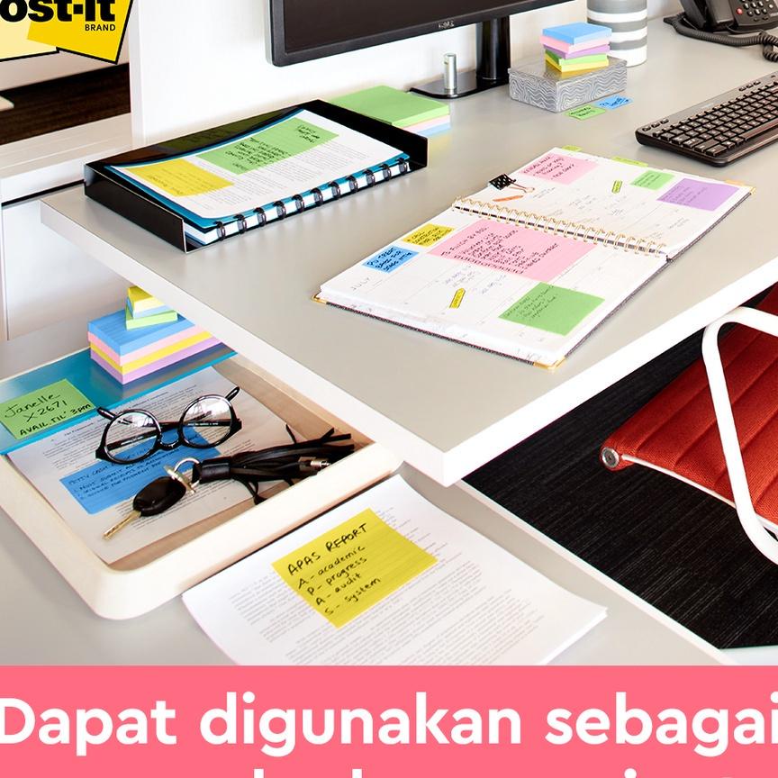 

3M Post-It Stiy Notes Floral Fantasy, 654-5Uc, Menempel Berulah Kali Pada Kertas, 1 Pak/5 Pad, 76X76 Mm, Untuk Anda Dan Gingat