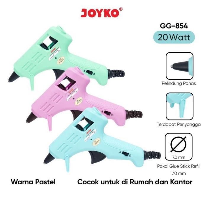 

Diskon !!! Januari Termurah Glue Gun Lem Tembak Joyko Gg-854 20 Watt Pastel Color Kecil - Siap Kirim