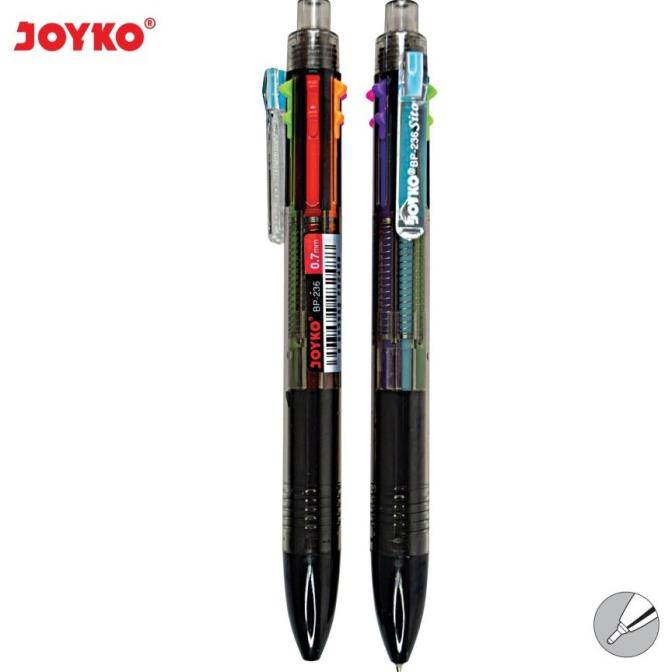 

Diskon !!! Januari Termurah Ball Pen Pulpen Pena Joyko Bp-236 Sito/ 0.7 Mm 6 Warna 1Pack / 12Pcs - Siap Kirim