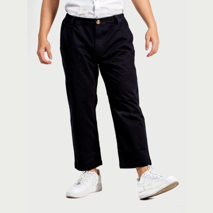 BAIHAQI - Sirwal Laa Isbal Ankle Pants Pria | Celana Cingkrang
